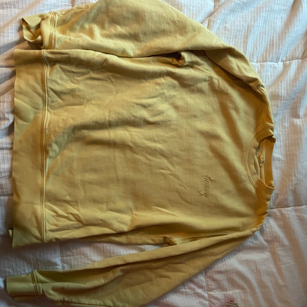 RARE Brandy Melville Honey Crewneck